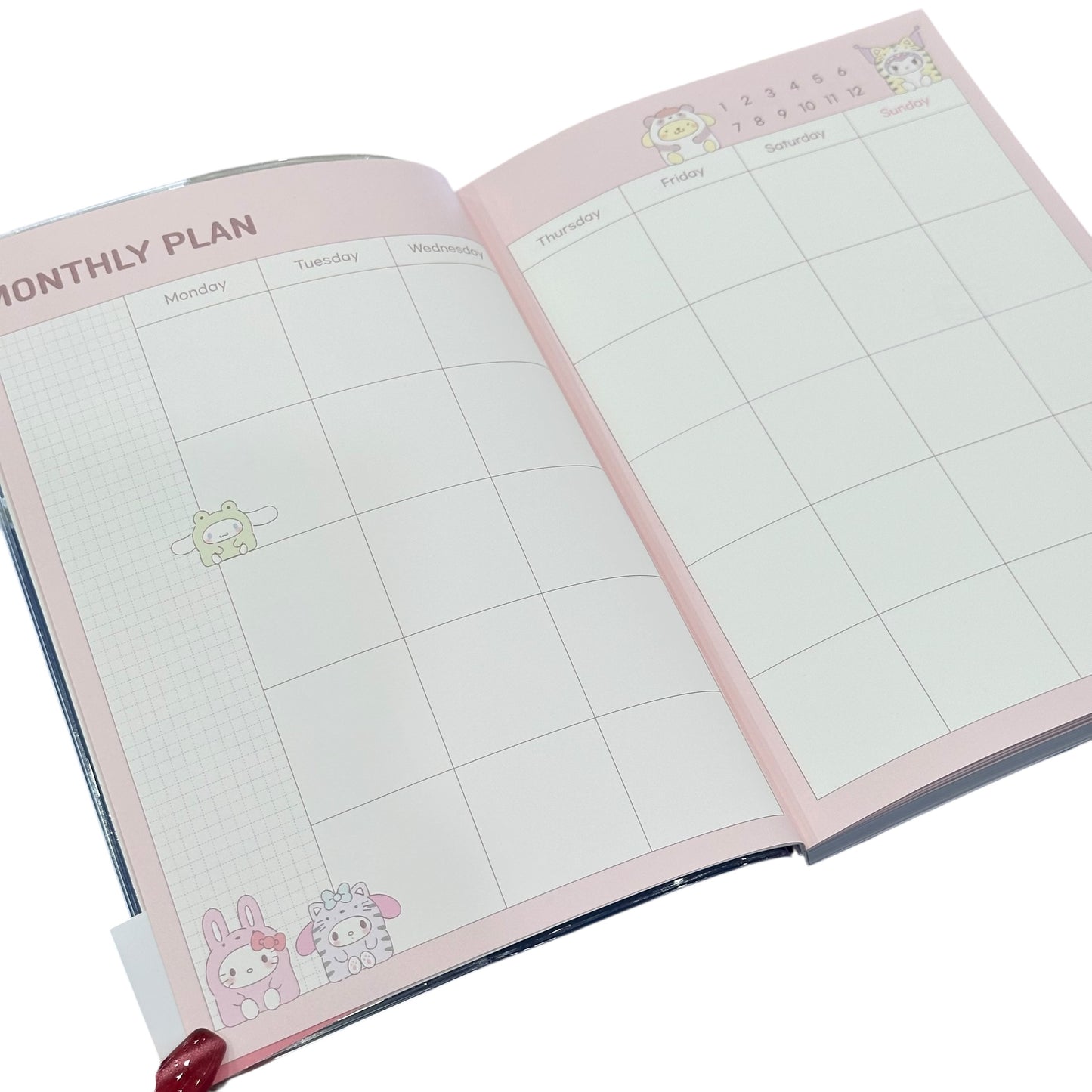Sanrio Characters PVC Cover Planner