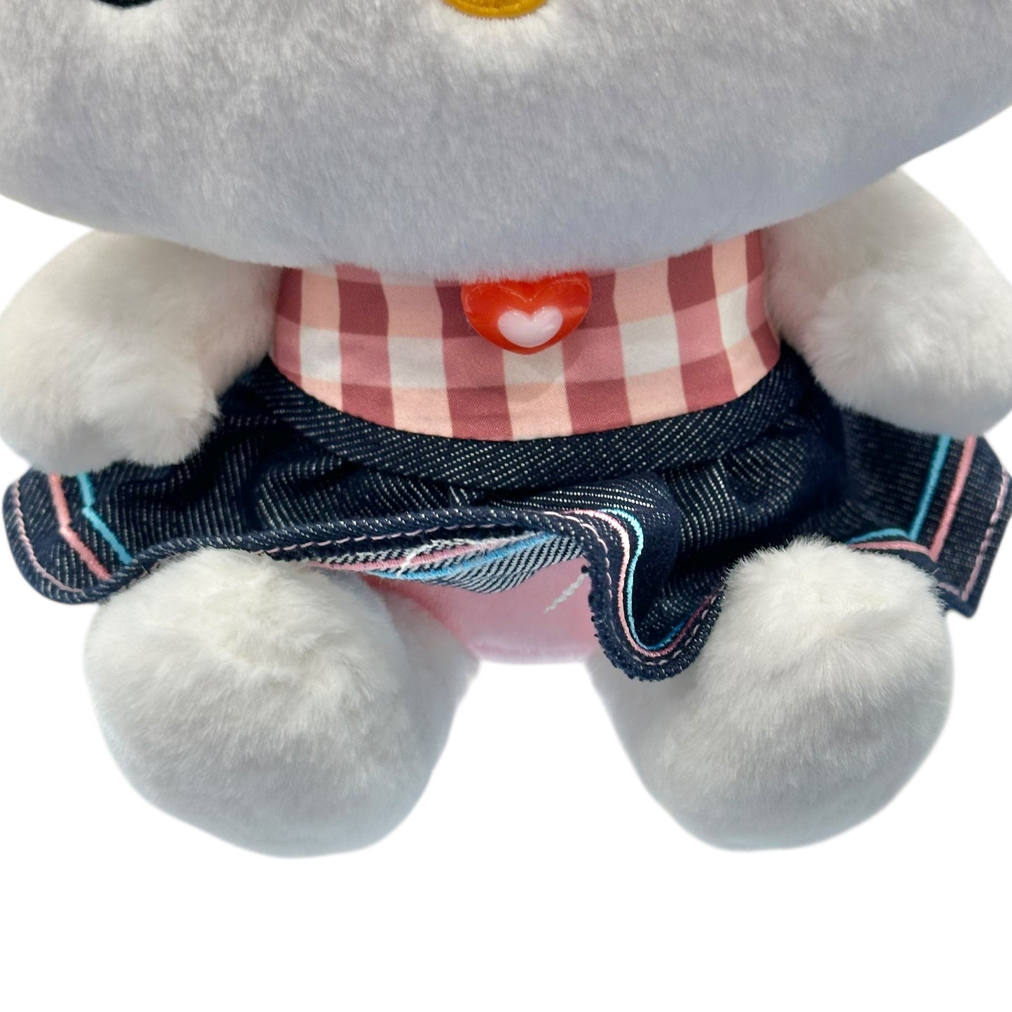 Hello Kitty "Gingham Denim" 8in Plush