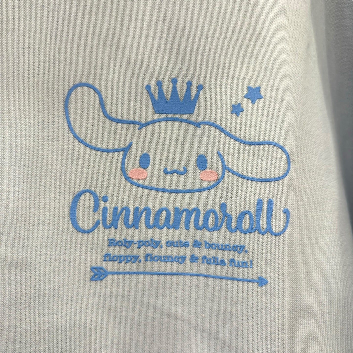 Cinnamoroll Half Zip Up Sweatshirt