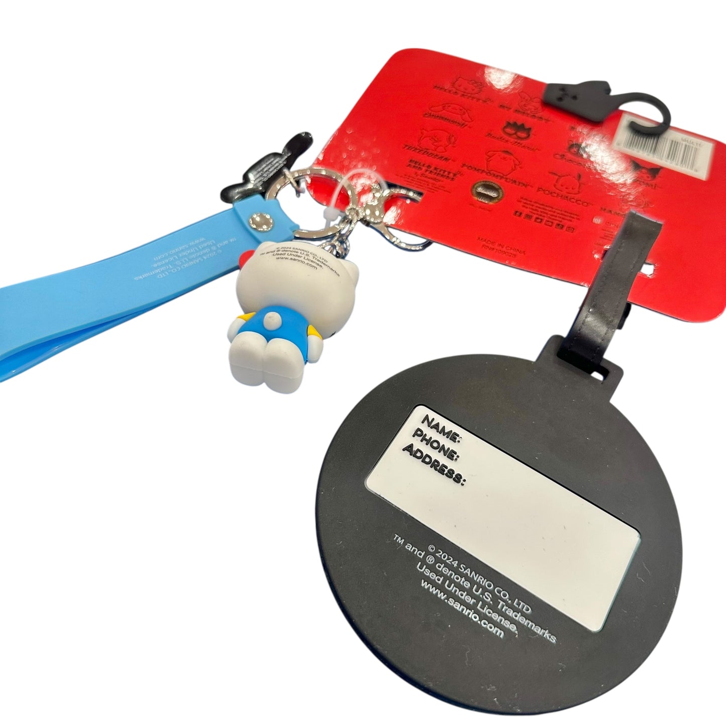 Hello Kitty & Cinnamoroll Luggage Tag