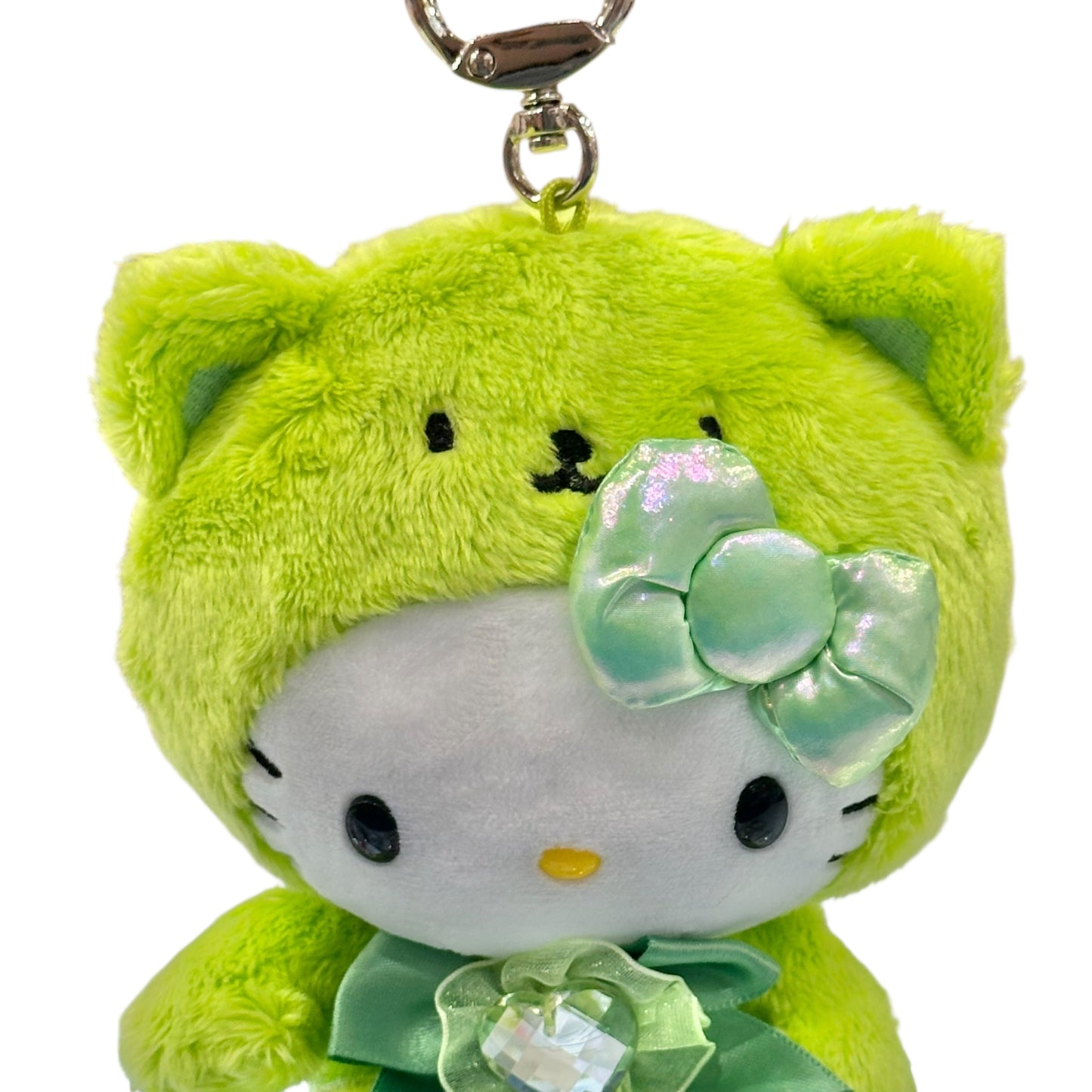 Hello Kitty "Aug Birthstone" Mascot Metal Clip-On