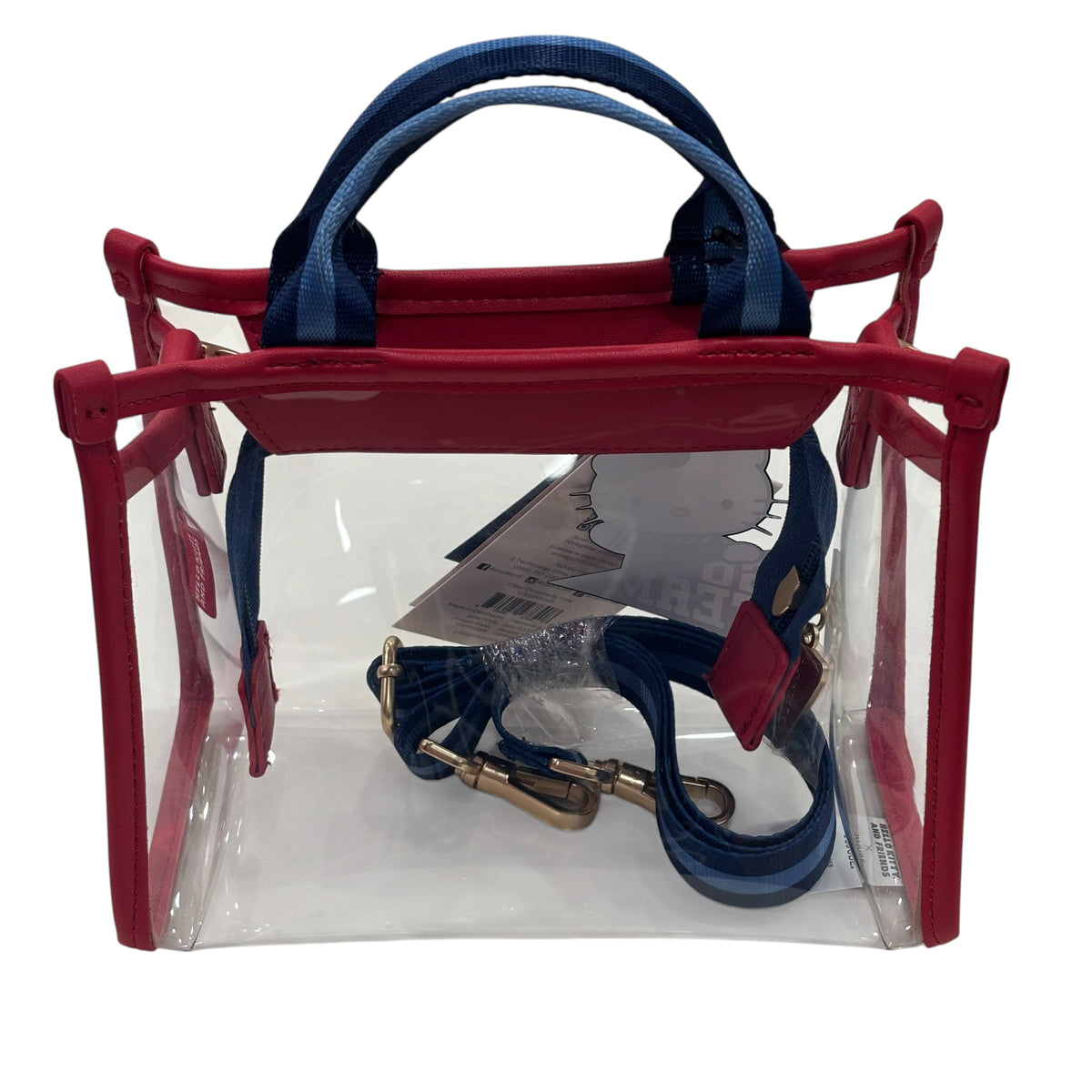JuJuBe x Hello Kitty & Friends "Varsity" Clear Crossbody Tote