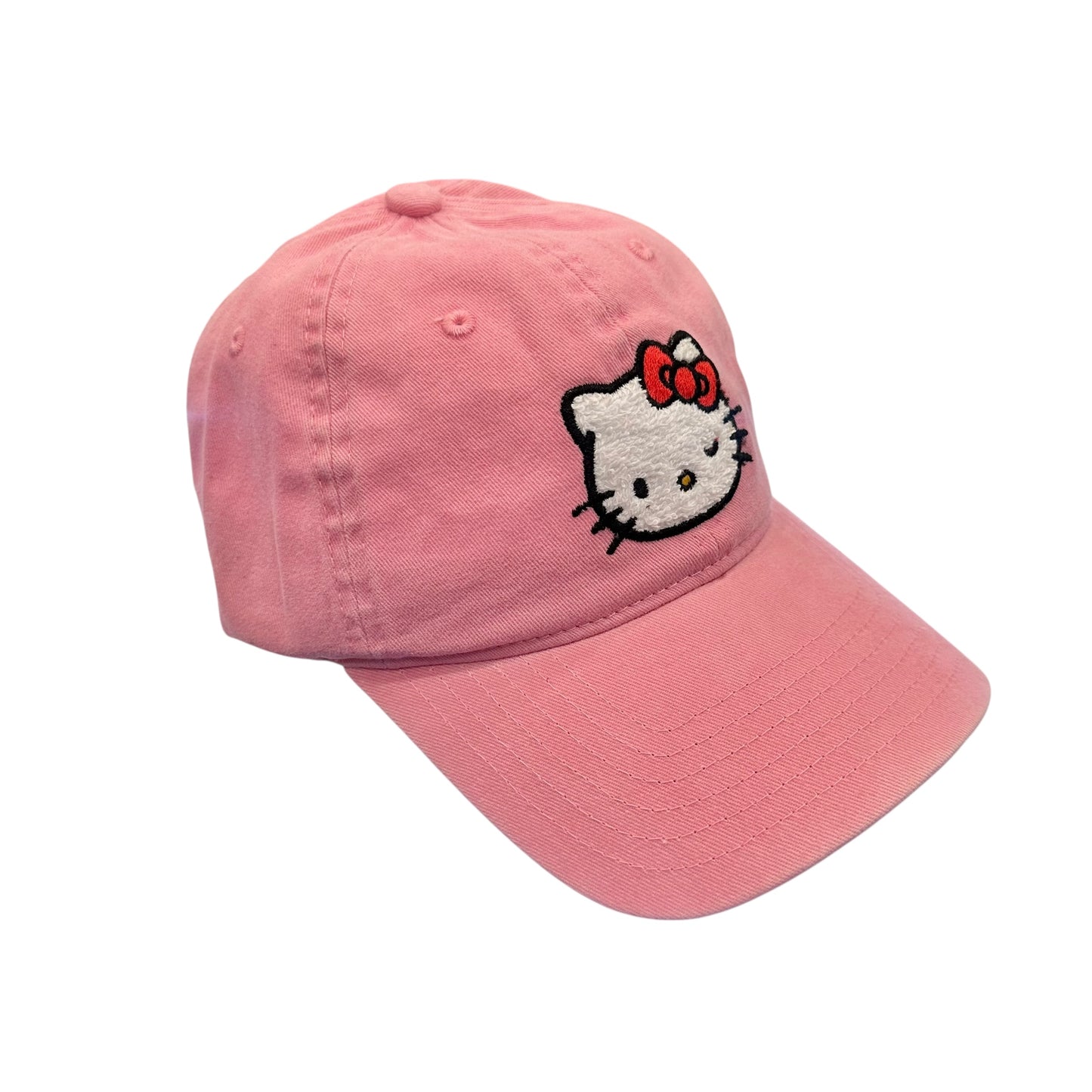 Hello Kitty "Chenille" Patch Pigment Cap (Pink)