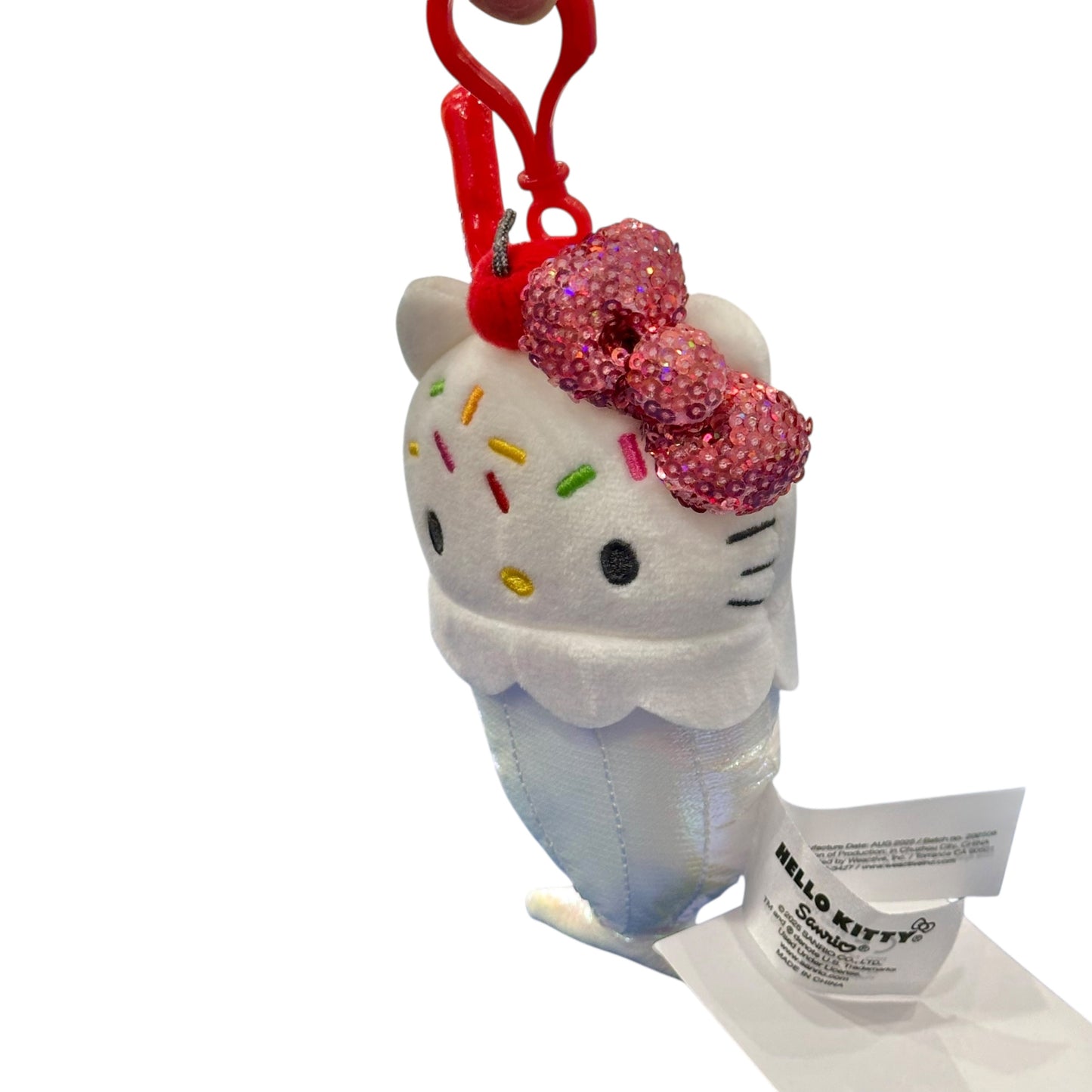 Hello Kitty "Shake Burger Shop" Mascot Clip On
