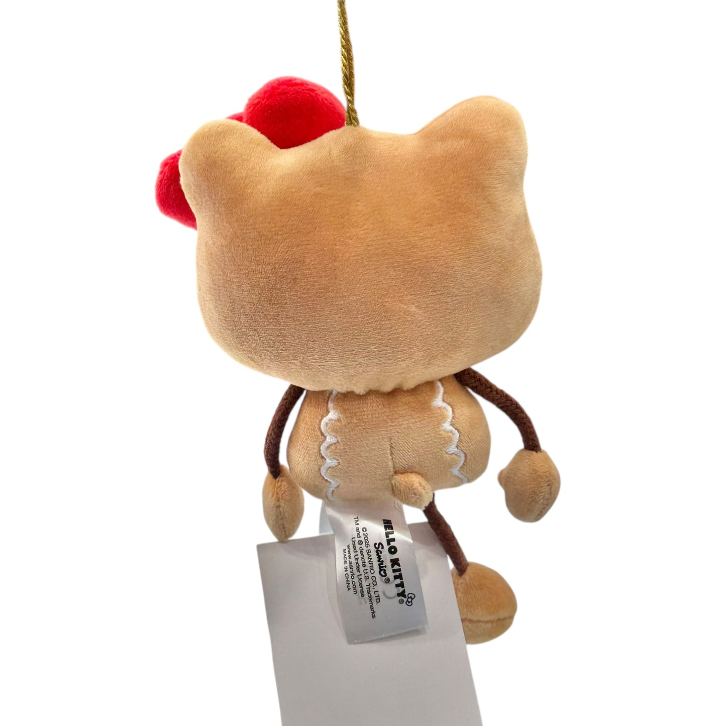 Hello Kitty "Gingerbread" Swing Limbs Ornament
