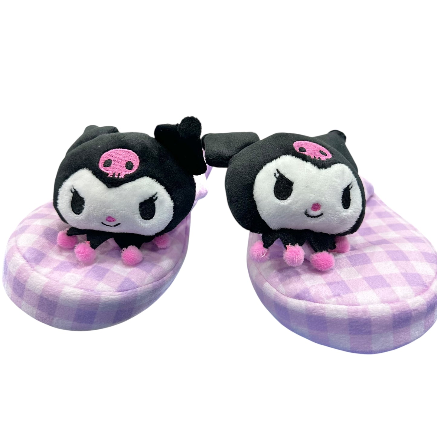 Kuromi "Gingham Interior" Bath Slippers
