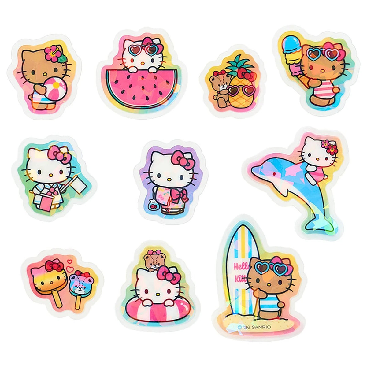 Hello Kitty "Drink" Stickers