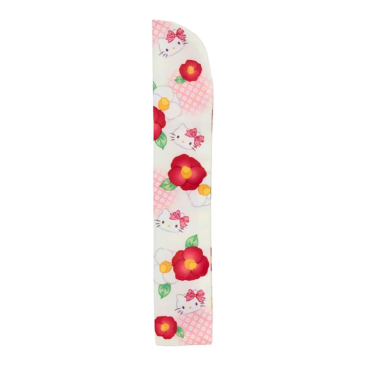 Hello Kitty White Flower Folding Fan