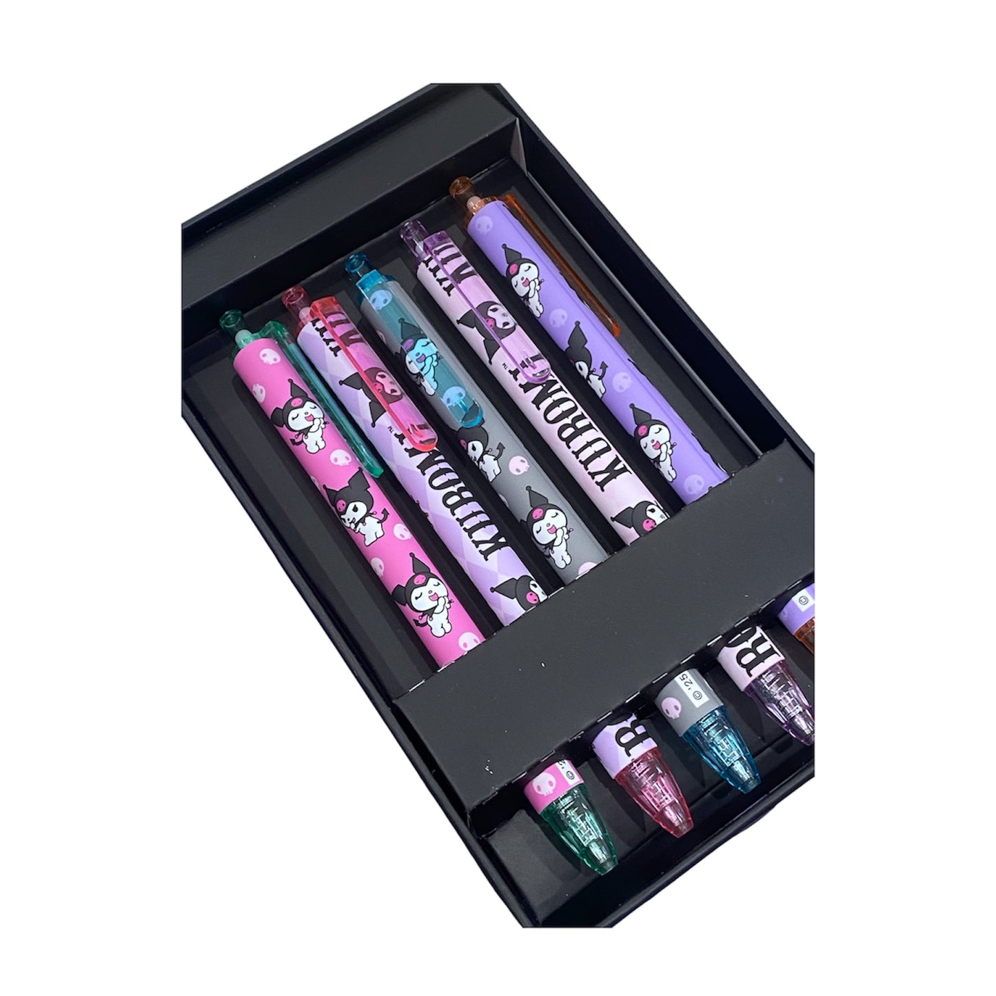 Kuromi Soft-Touch Gel Pen Set