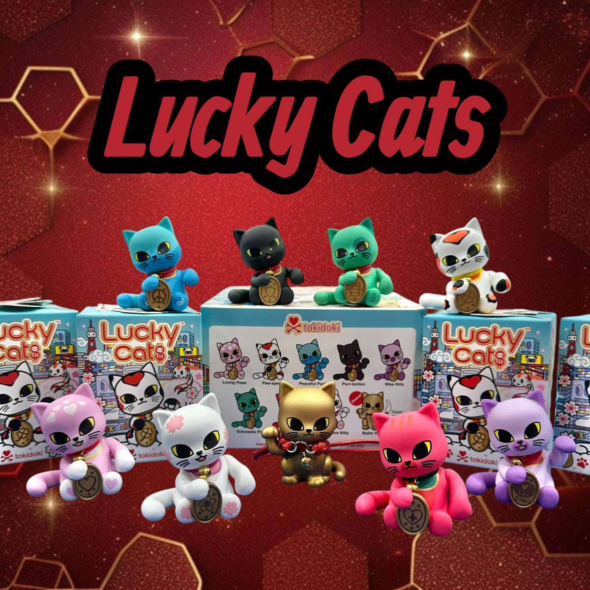 tokidoki "Lucky" Cats