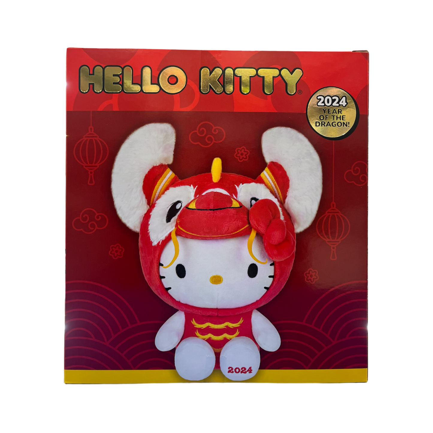 Hello Kitty "LNY" 8in 2024 New Year Plush (Year of the Dragon)