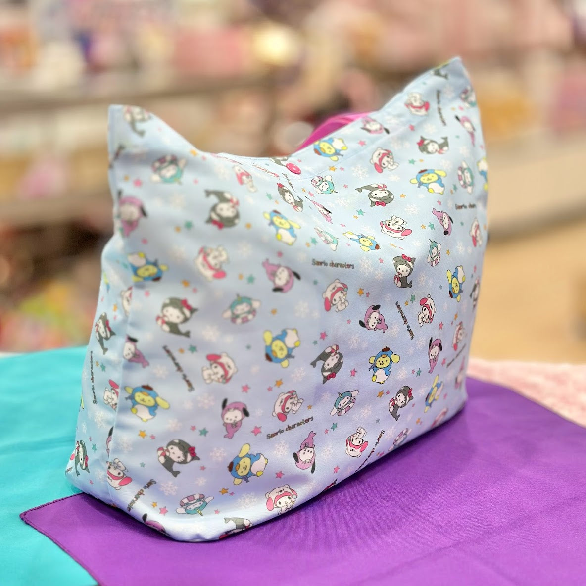 Sanrio Characters "Ice Island" Shoulder Tote Bag