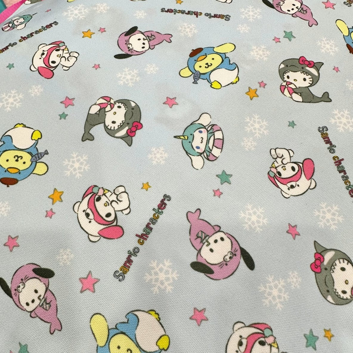 Sanrio Characters "Ice Island" Shoulder Tote Bag