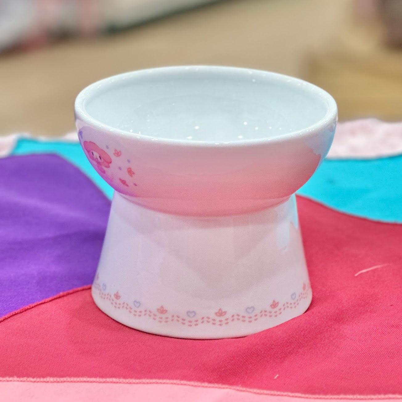 My Melody Pet Food Bowl