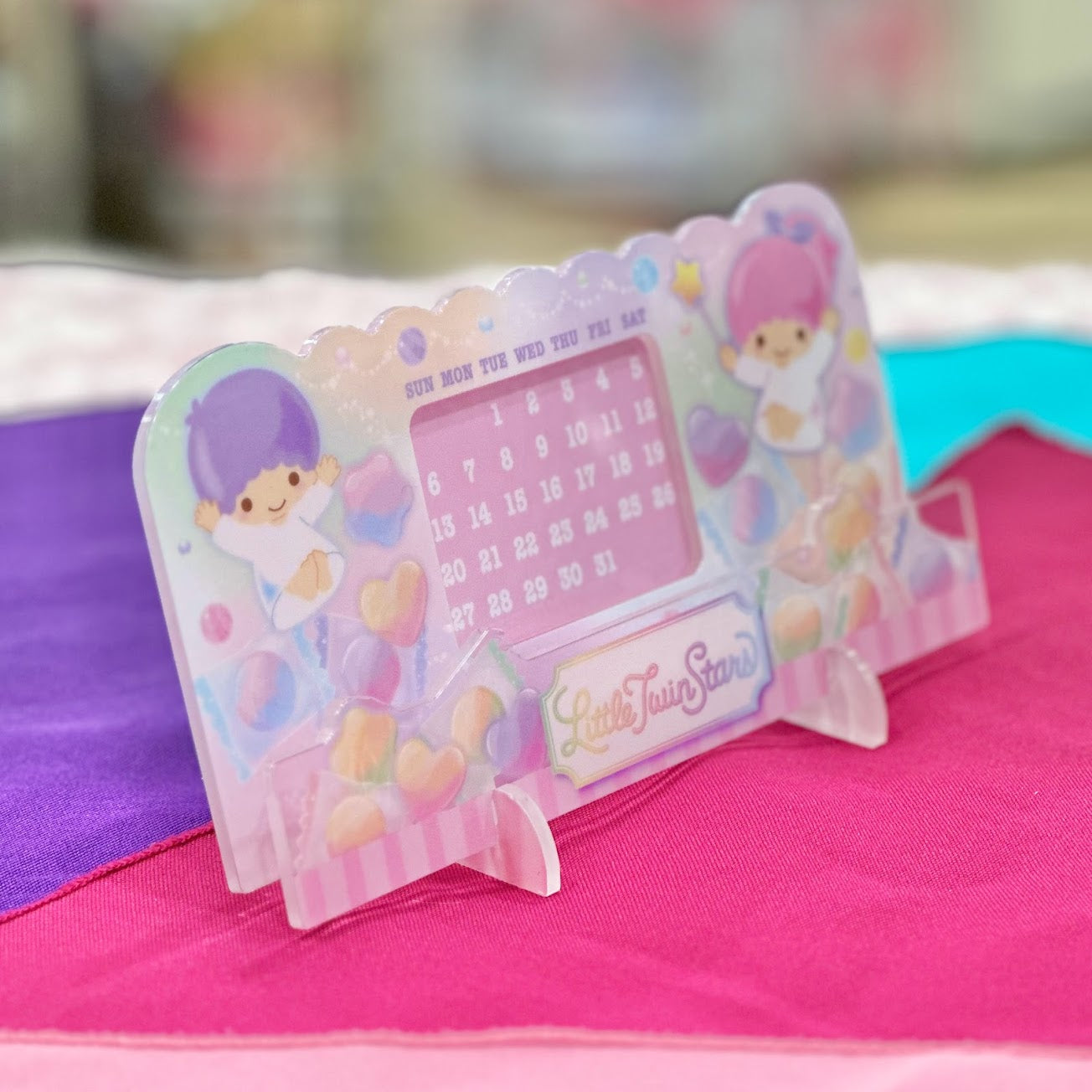 Little Twin Stars Perpetual Calendar