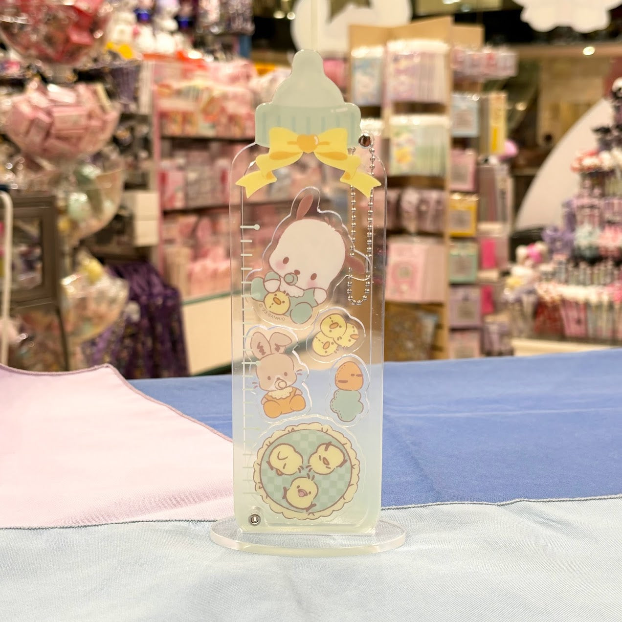 Pochacco "Baby Bottle" Acrylic Keychain