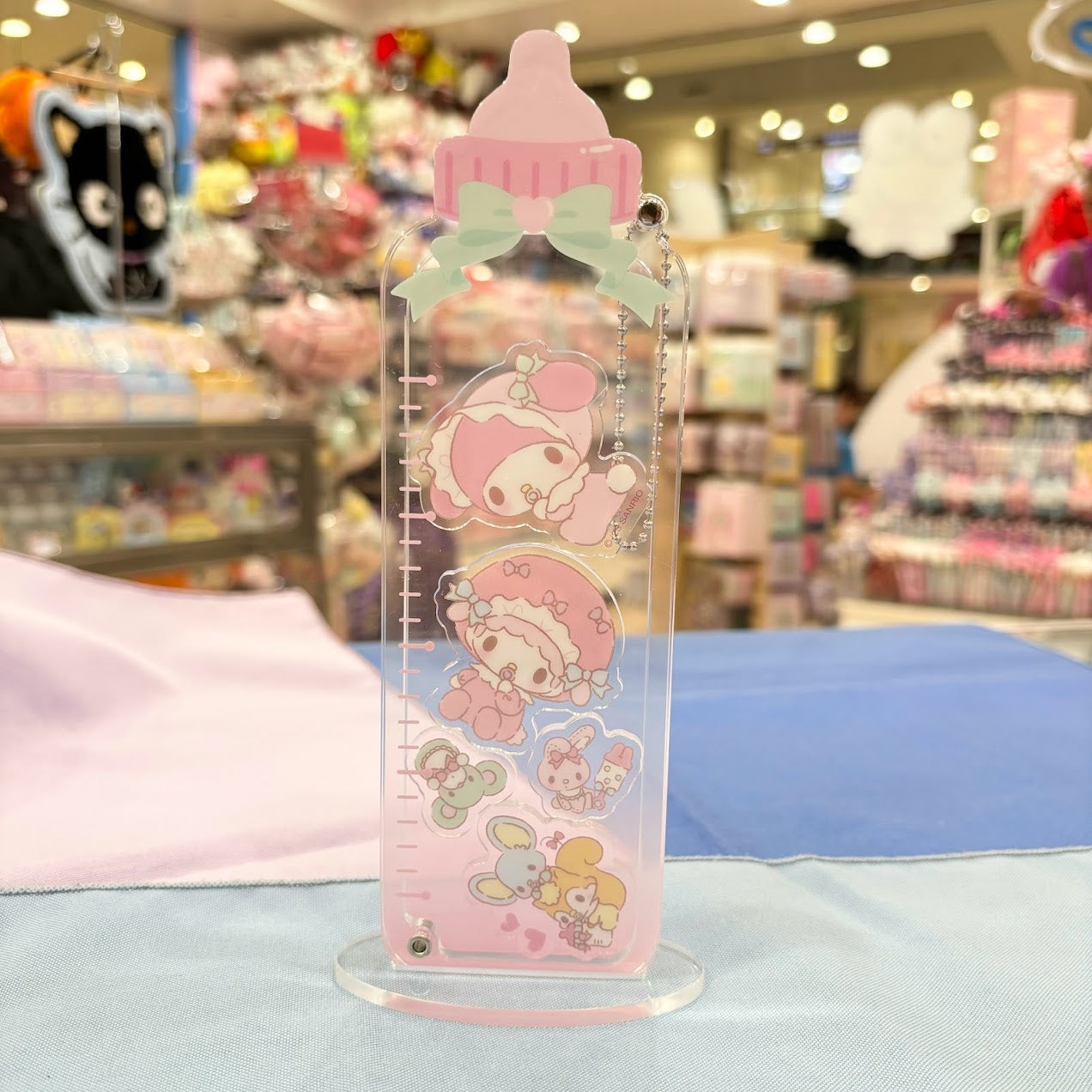 My Melody "Baby Bottle" Acrylic Keychain