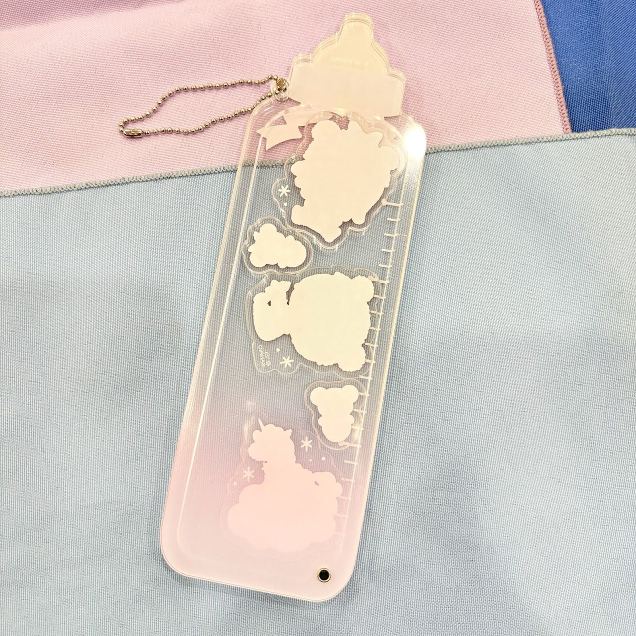 Little Twin Stars "Baby Bottle" Acrylic Keychain