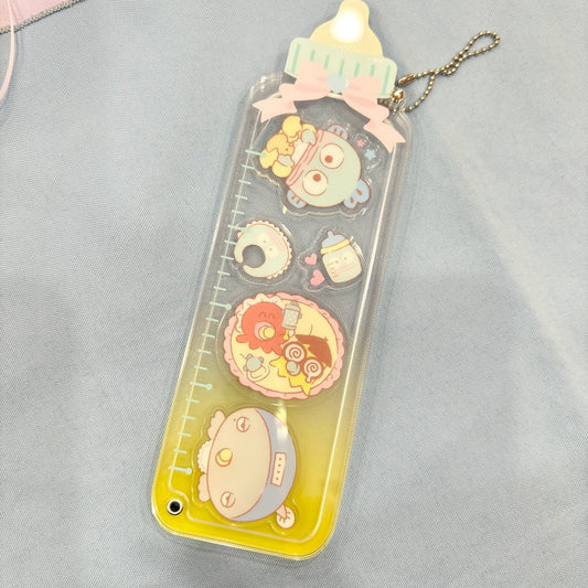 Hangyodon "Baby Bottle" Acrylic Keychain