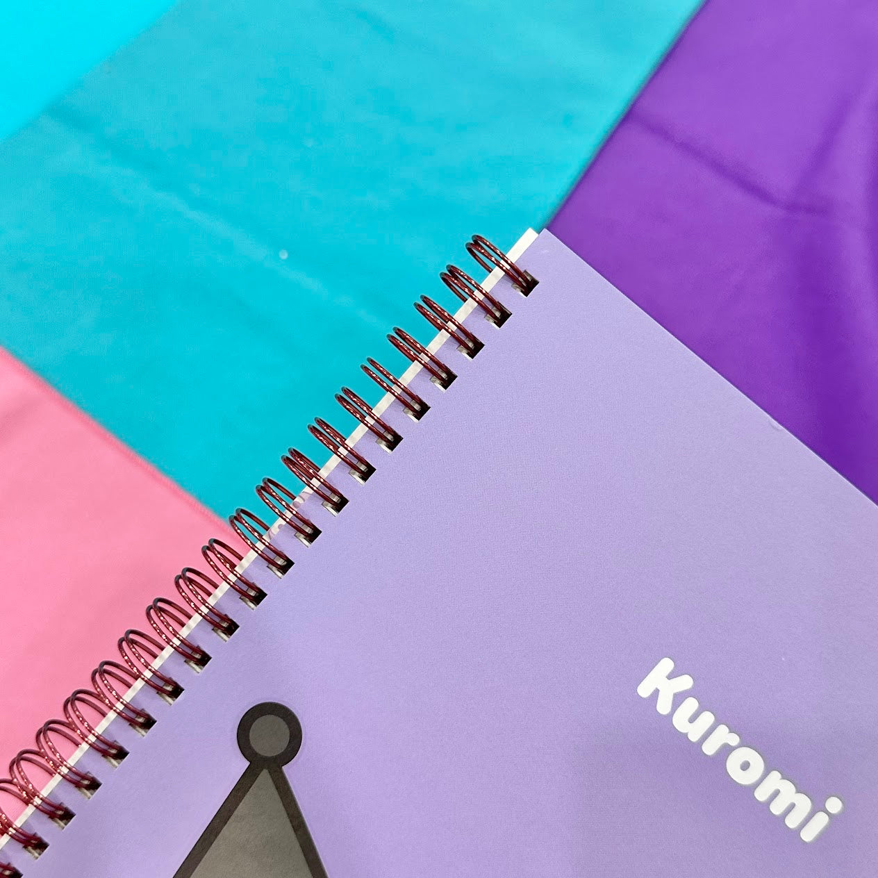 Kuromi PP College Ruled Notebook (Purple)