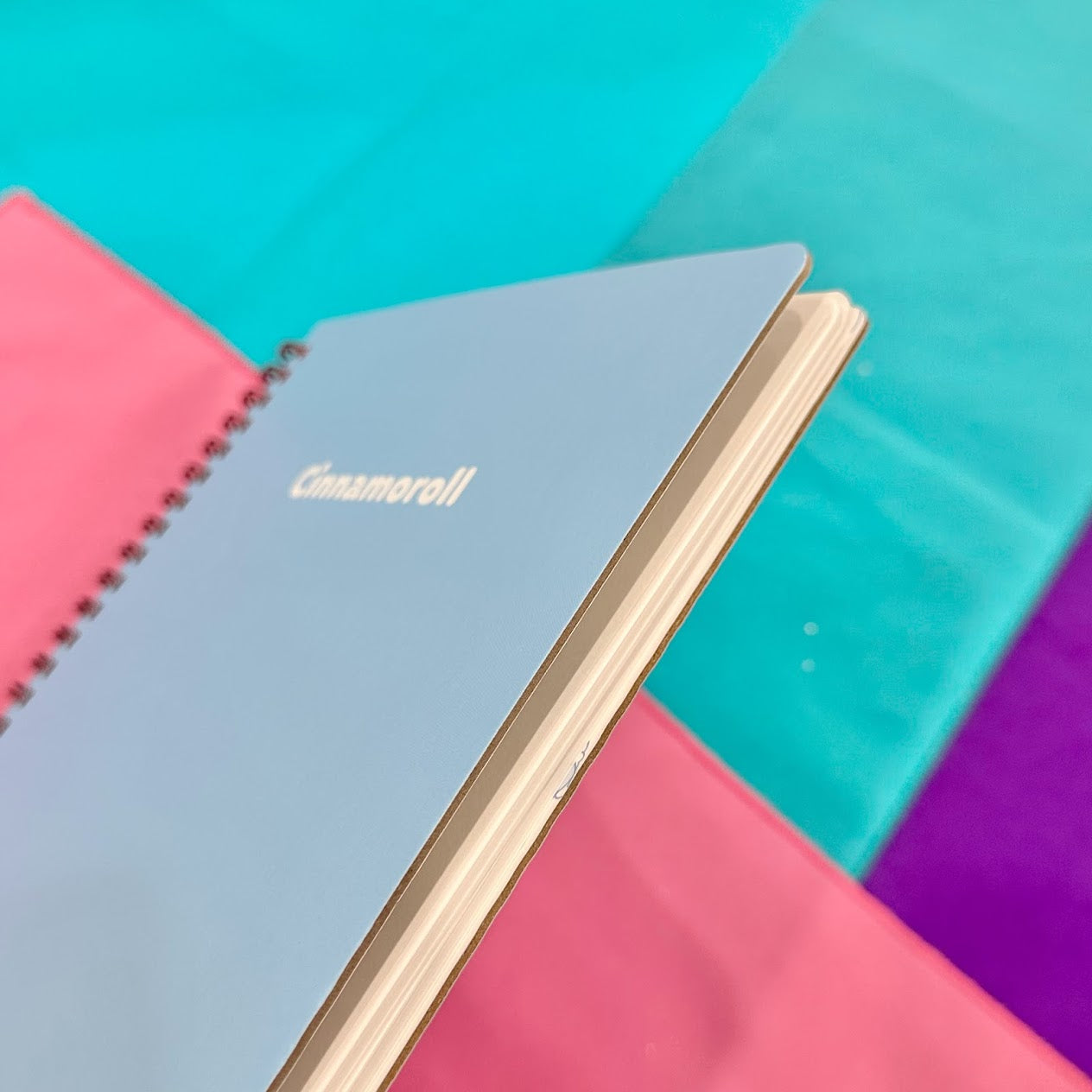 Cinnamoroll PP College Ruled Notebook