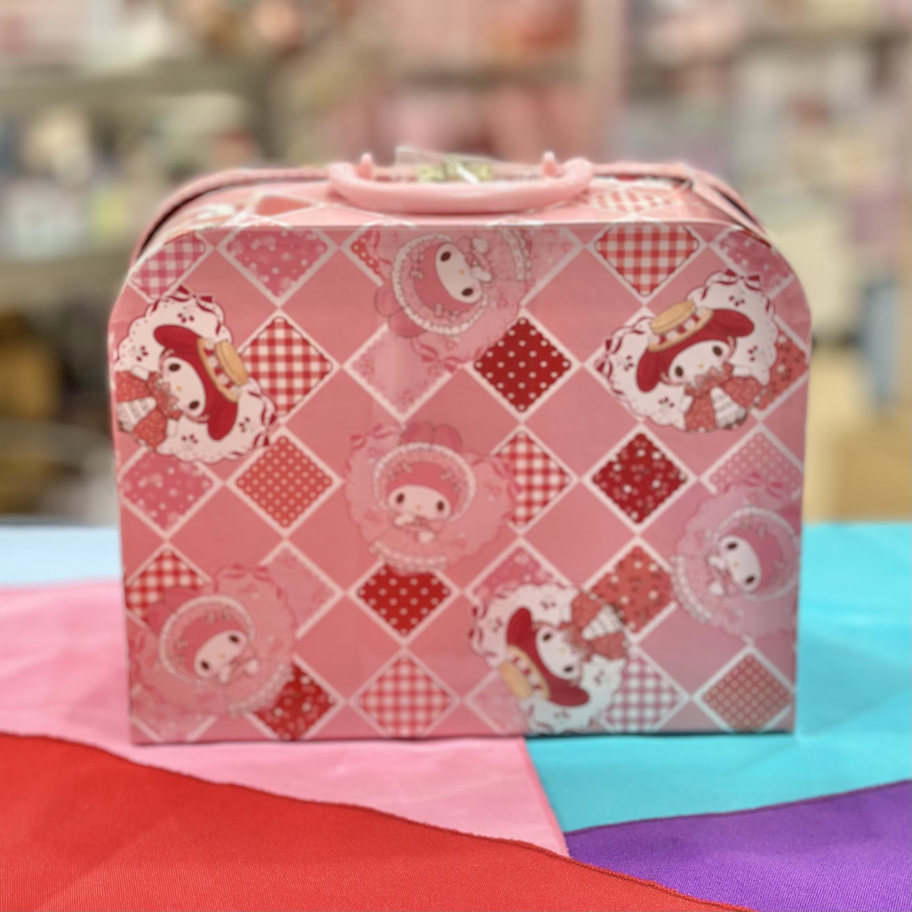 My Melody & My Sweet Piano "Patchwork" Mini Trunk