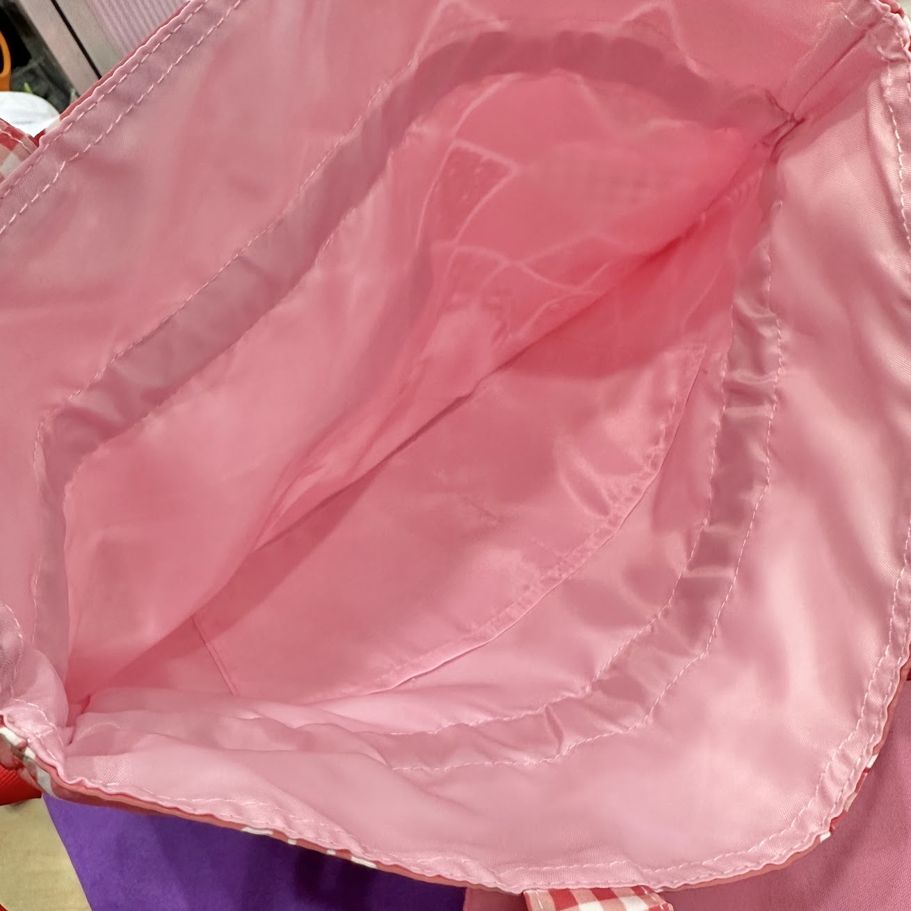 My Melody "Patchwork" Drawstring Tote Bag