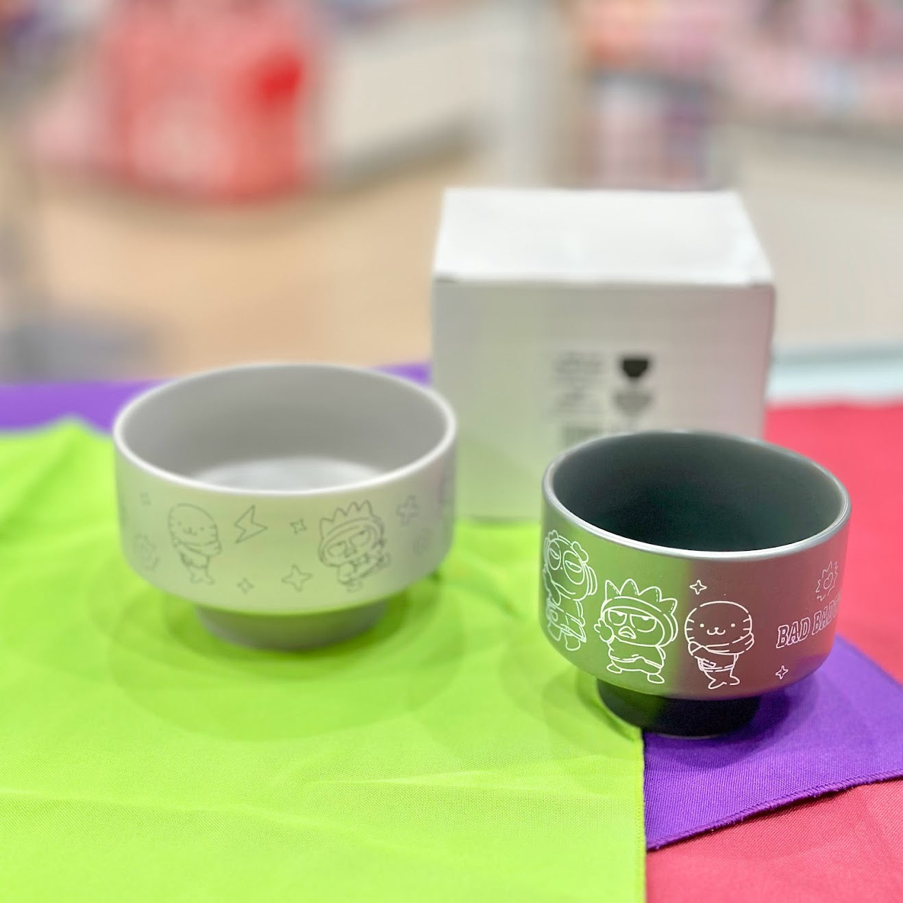 Badtz Maru "Friends" 2pc Bowl Set