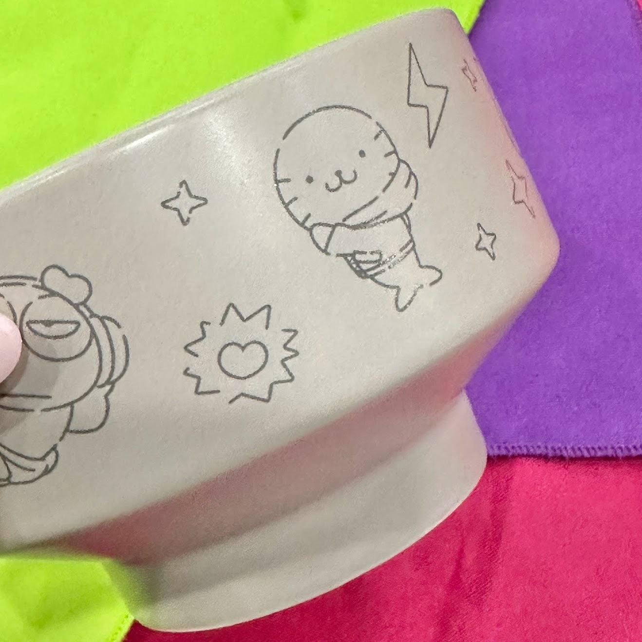 Badtz Maru "Friends" 2pc Bowl Set