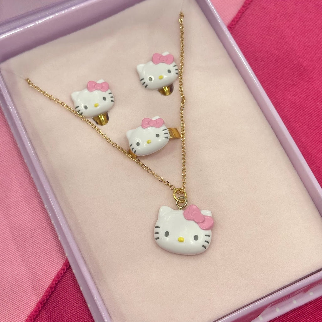 Sanrio 3pc Diecut Jewelry Set – Hello Cutie Shop