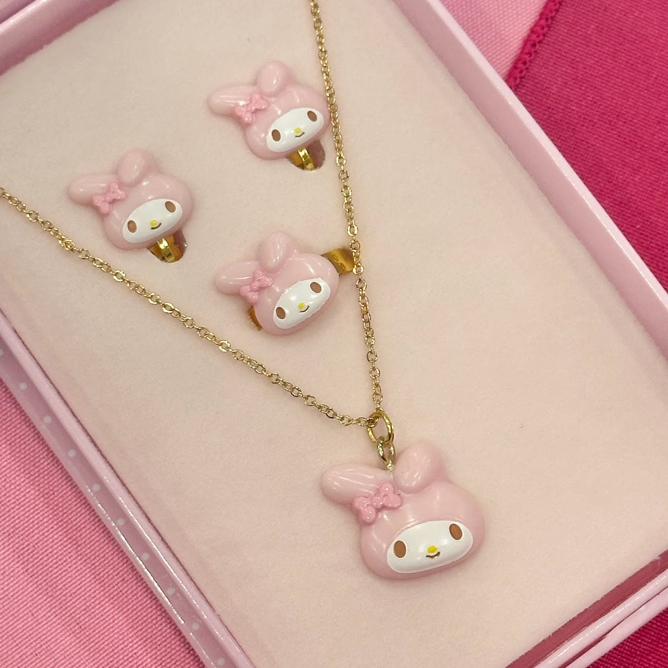 My Melody 3pc Die-Cut Accessory Set