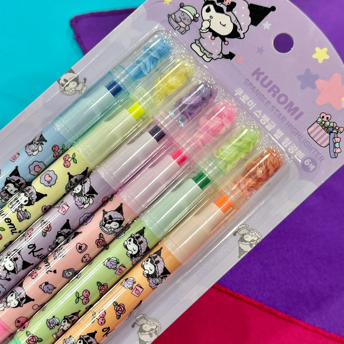 Kuromi 6 Color Highlighter