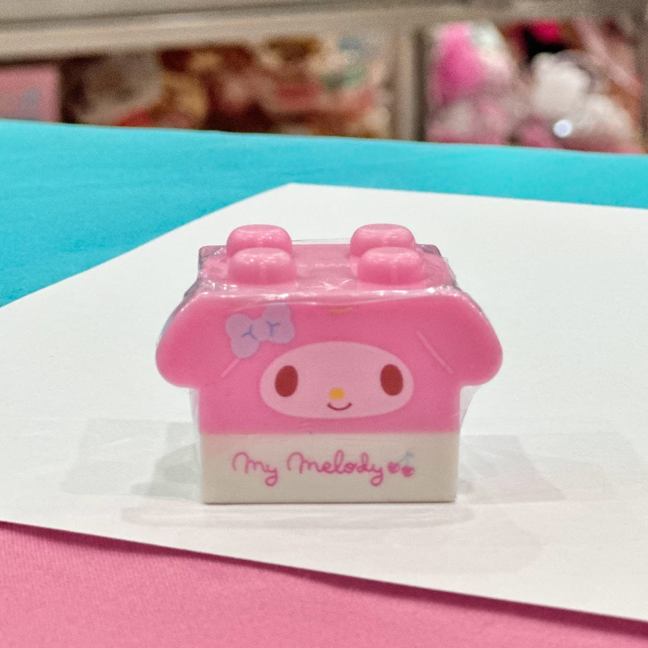 My Melody Block Figure Stamp