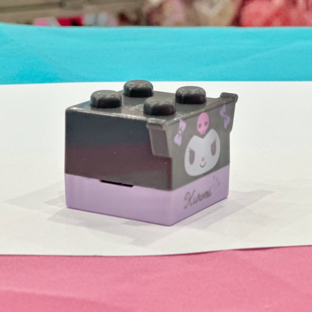 Kuromi Block Figure Stamp