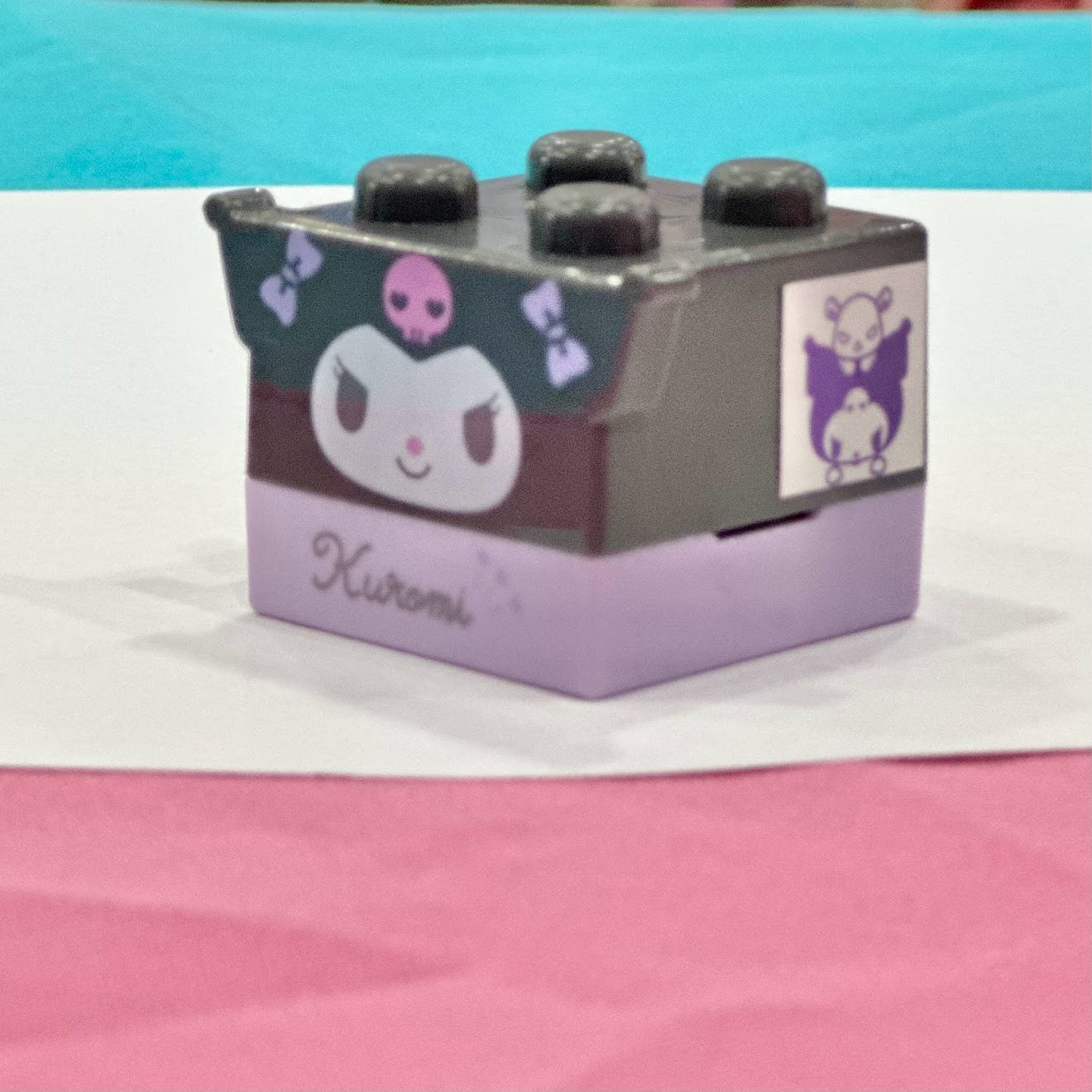 Kuromi Block Figure Stamp