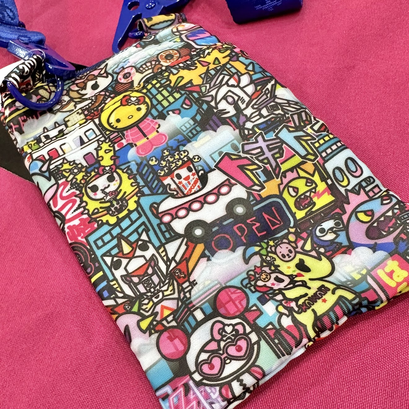 tokidoki x Hello Kitty "Midnight Metropolis" Shoulder Phone Case