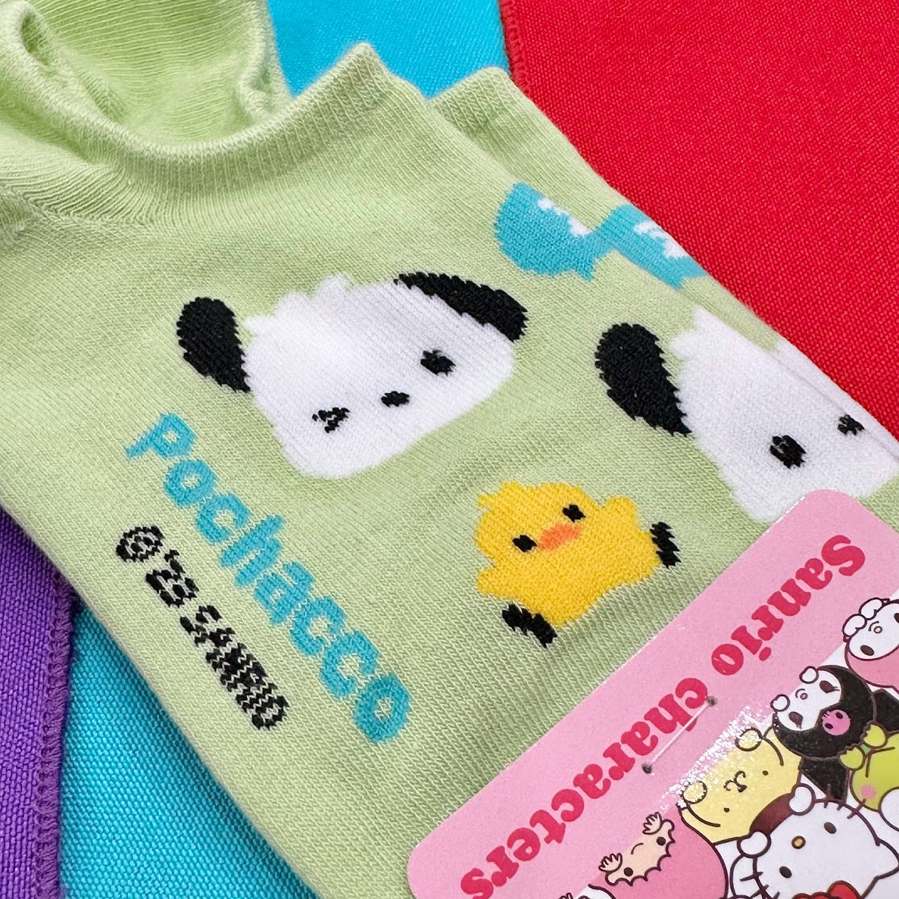Pochacco "Face" Non Slip Ankle Socks