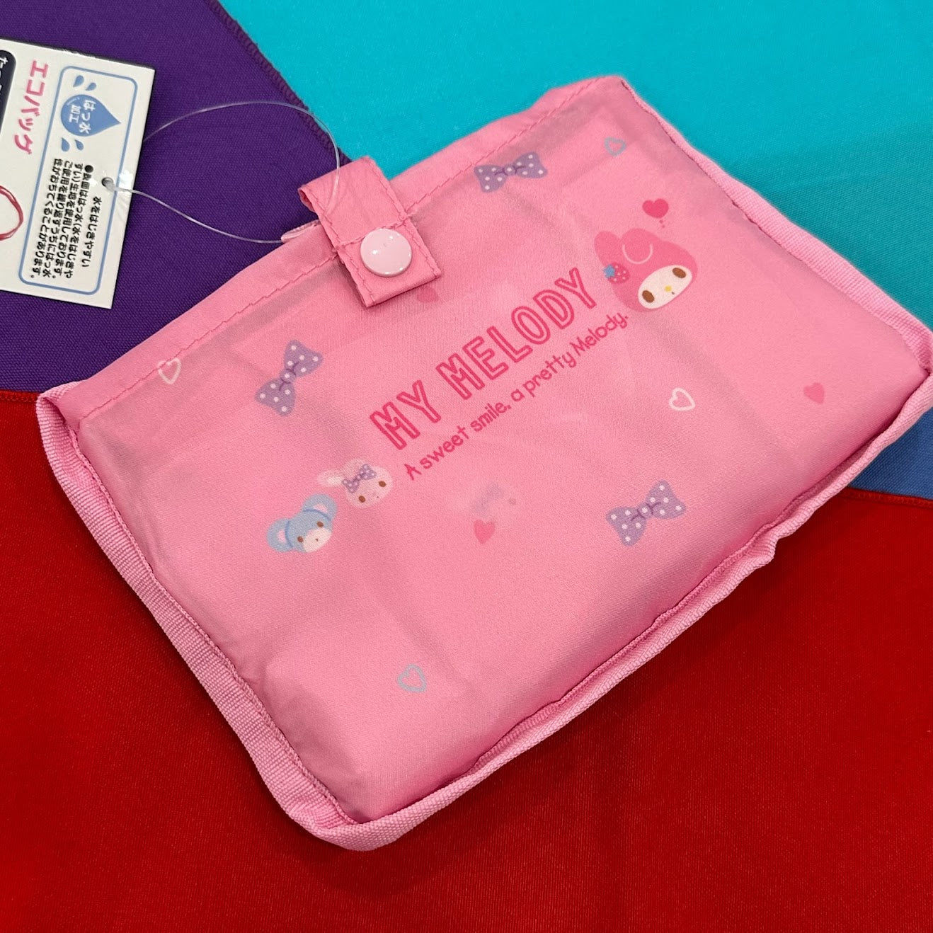 My Melody "Logo" Medium Reusable Shopping Bag