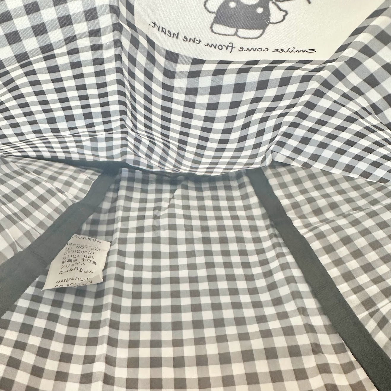 Hello Kitty "Check" Small Reusable Shopping Bag