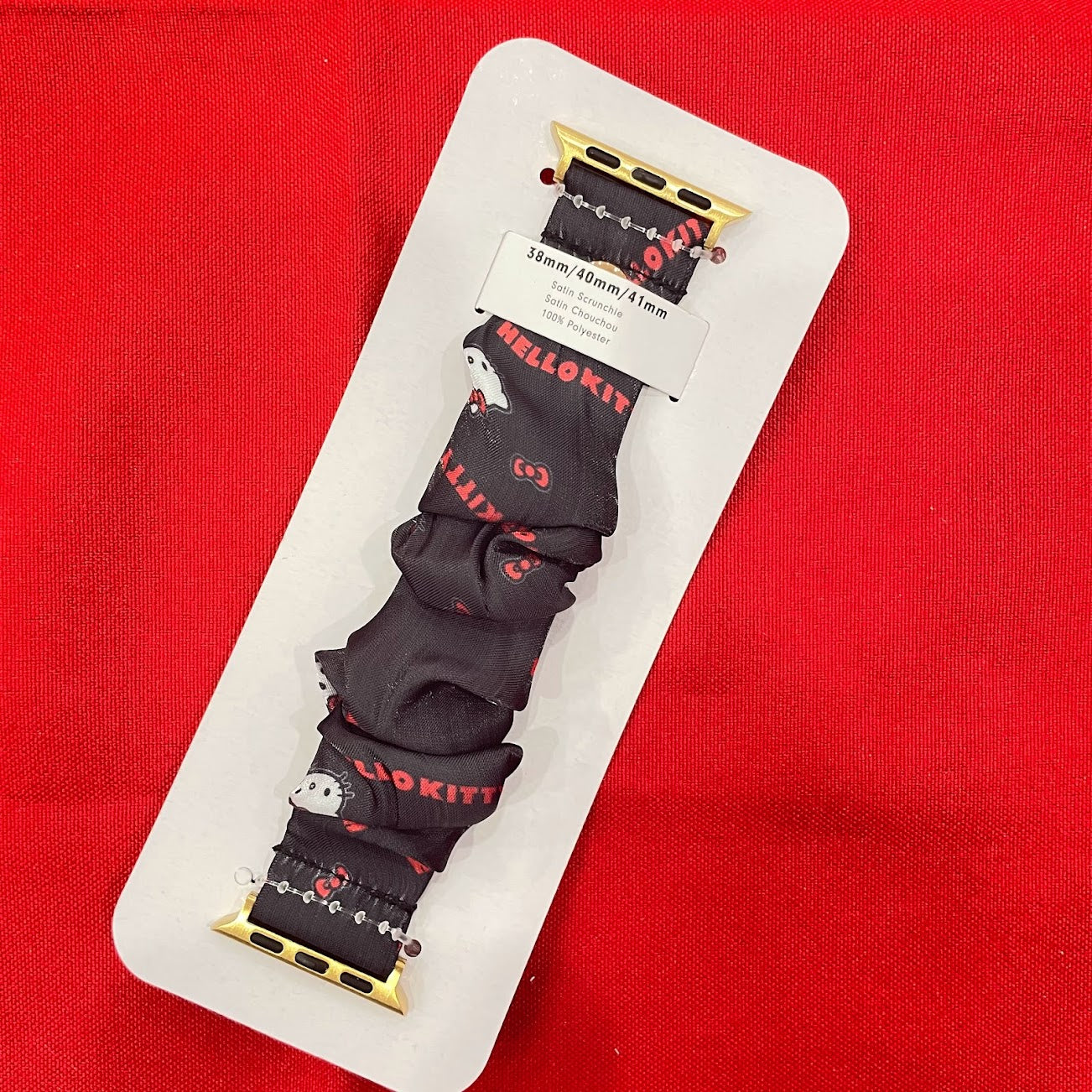 Sonix x Hello Kitty Classic Black Scrunchie Apple Watchband