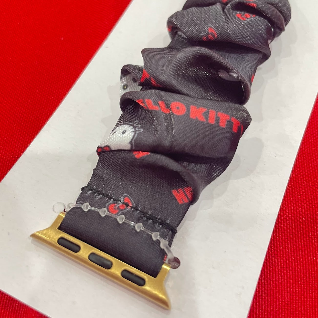 Sonix x Hello Kitty Classic Black Scrunchie Apple Watchband