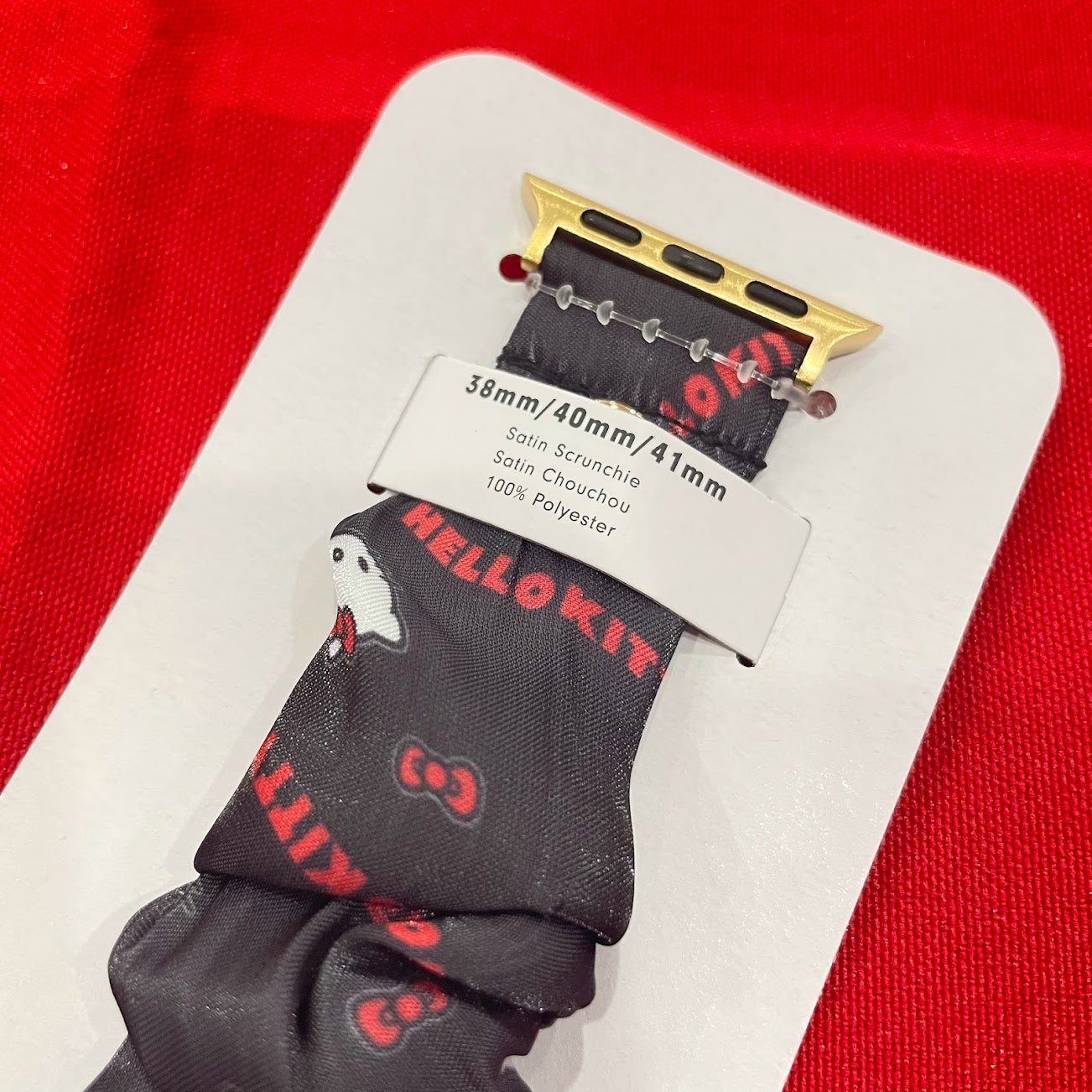 Sonix x Hello Kitty Classic Black Scrunchie Apple Watchband