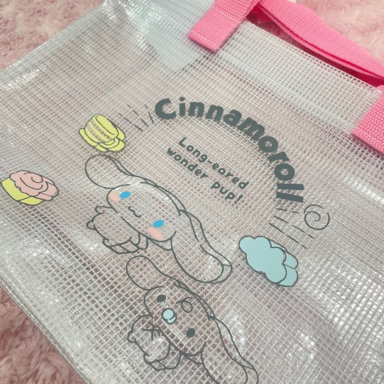 Cinnamoroll & Friend Vinyl Bag