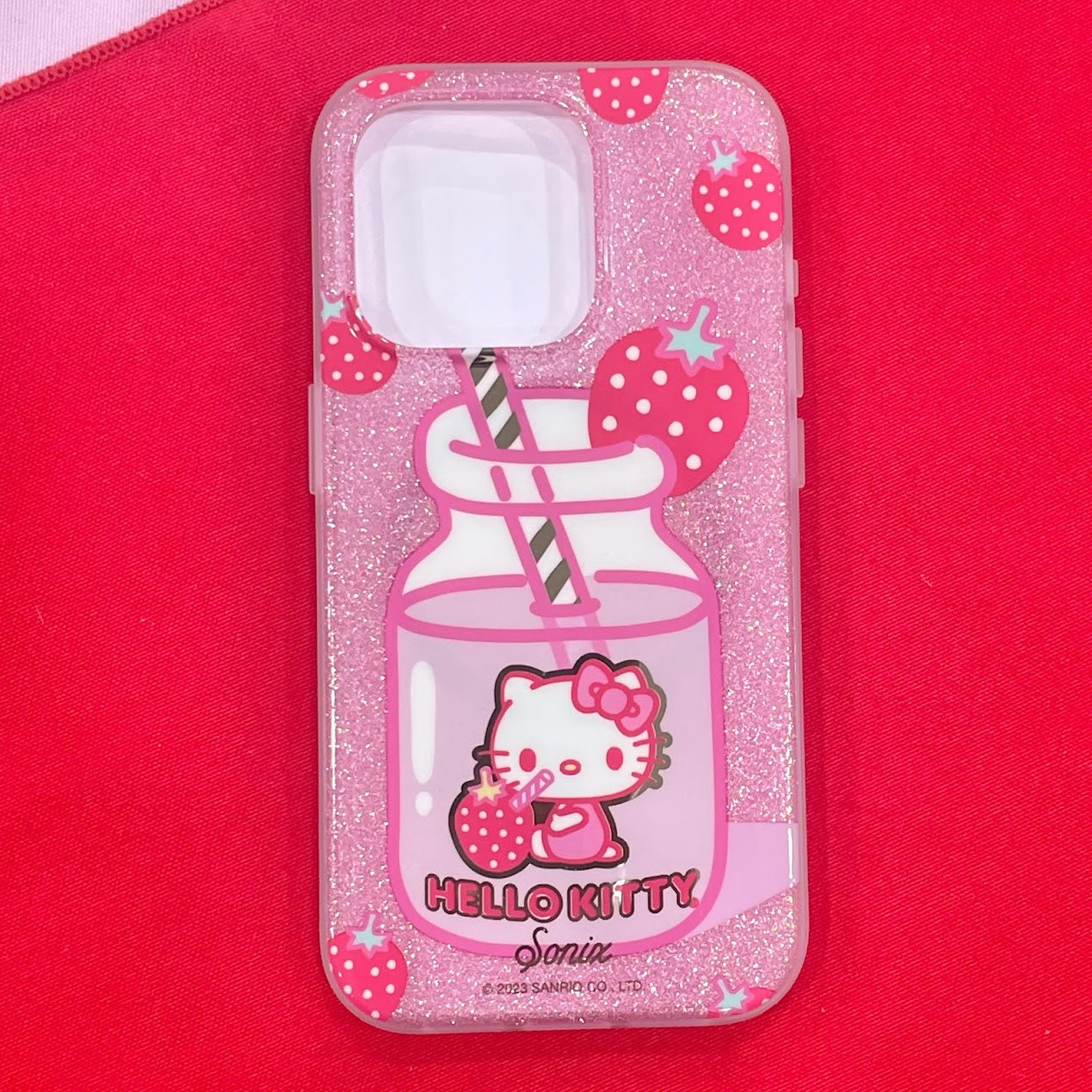 Sonix x Hello Kitty "Strawberry Milk" Magsafe iPhone 15 Pro Case
