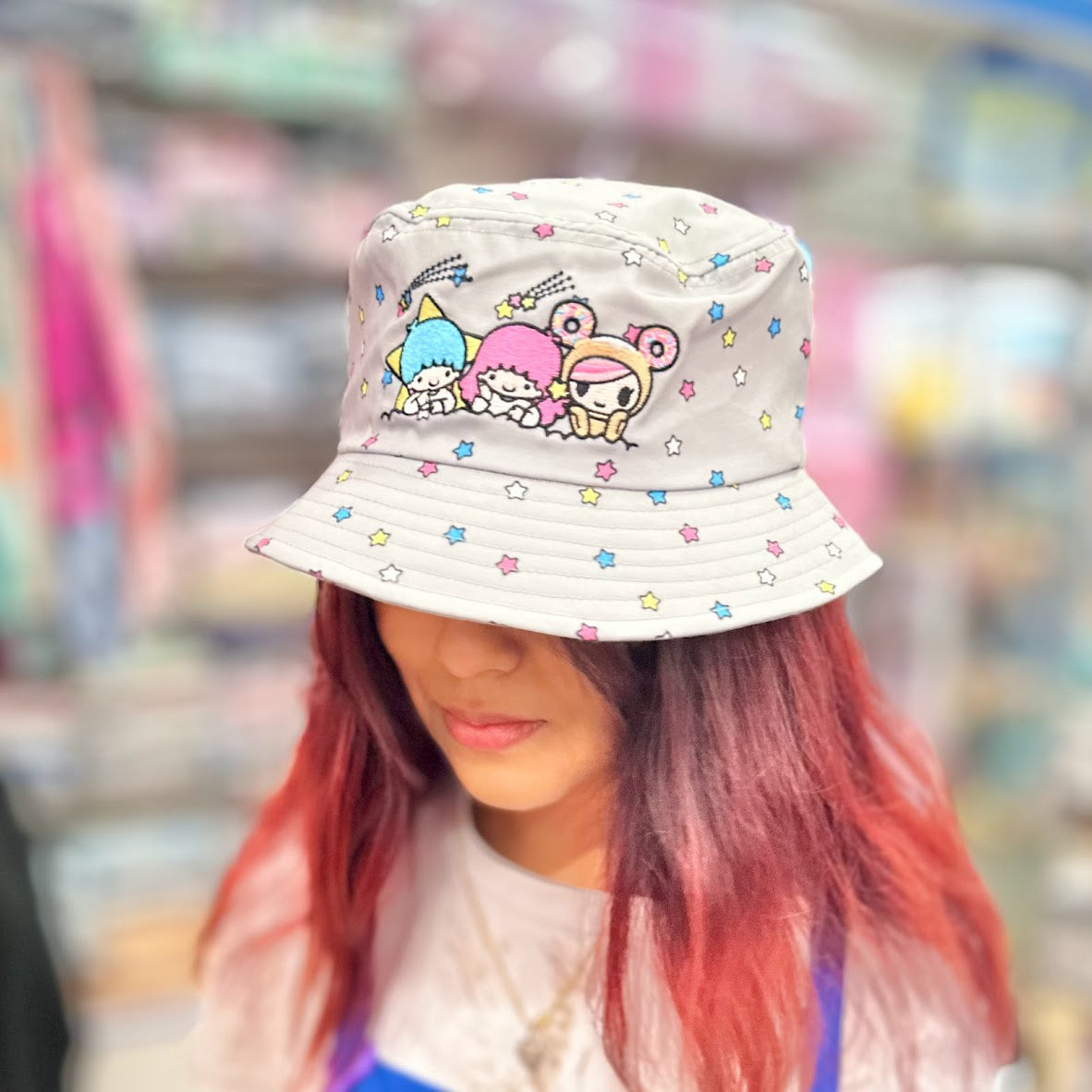 tokidoki x Little Twin Stars Bucket Hat