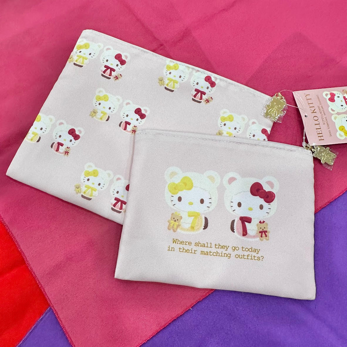 Hello Kitty "Cape" Flat Pouch