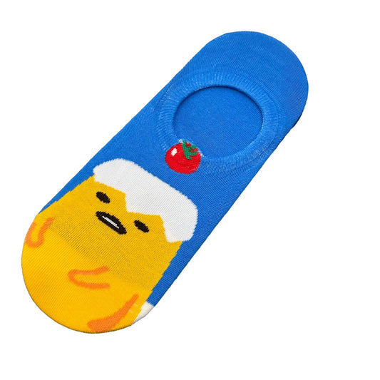 Gudetama "Whopping" No Show Socks