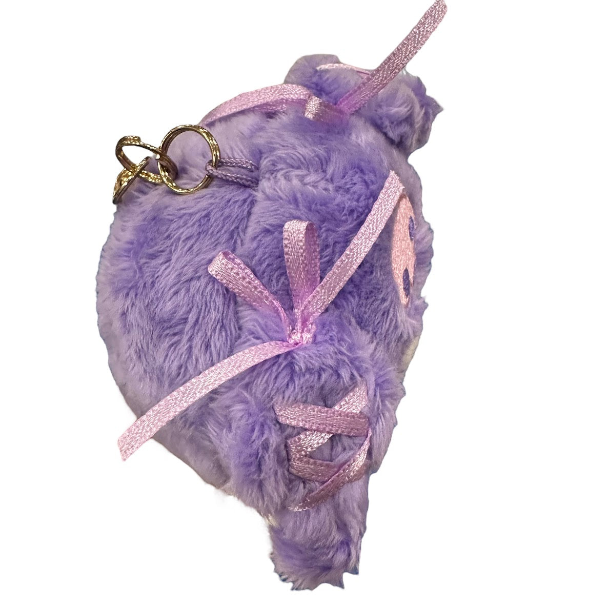 Kuromi "PU" Mascot Plush Keychain