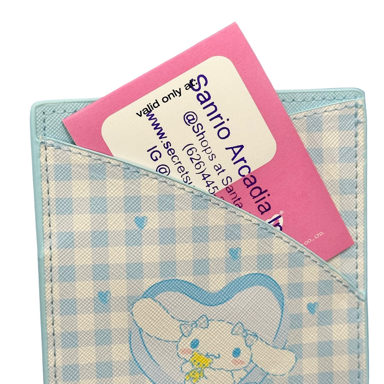 Cinnamoroll "Plaid" Multi Purpose Wallet
