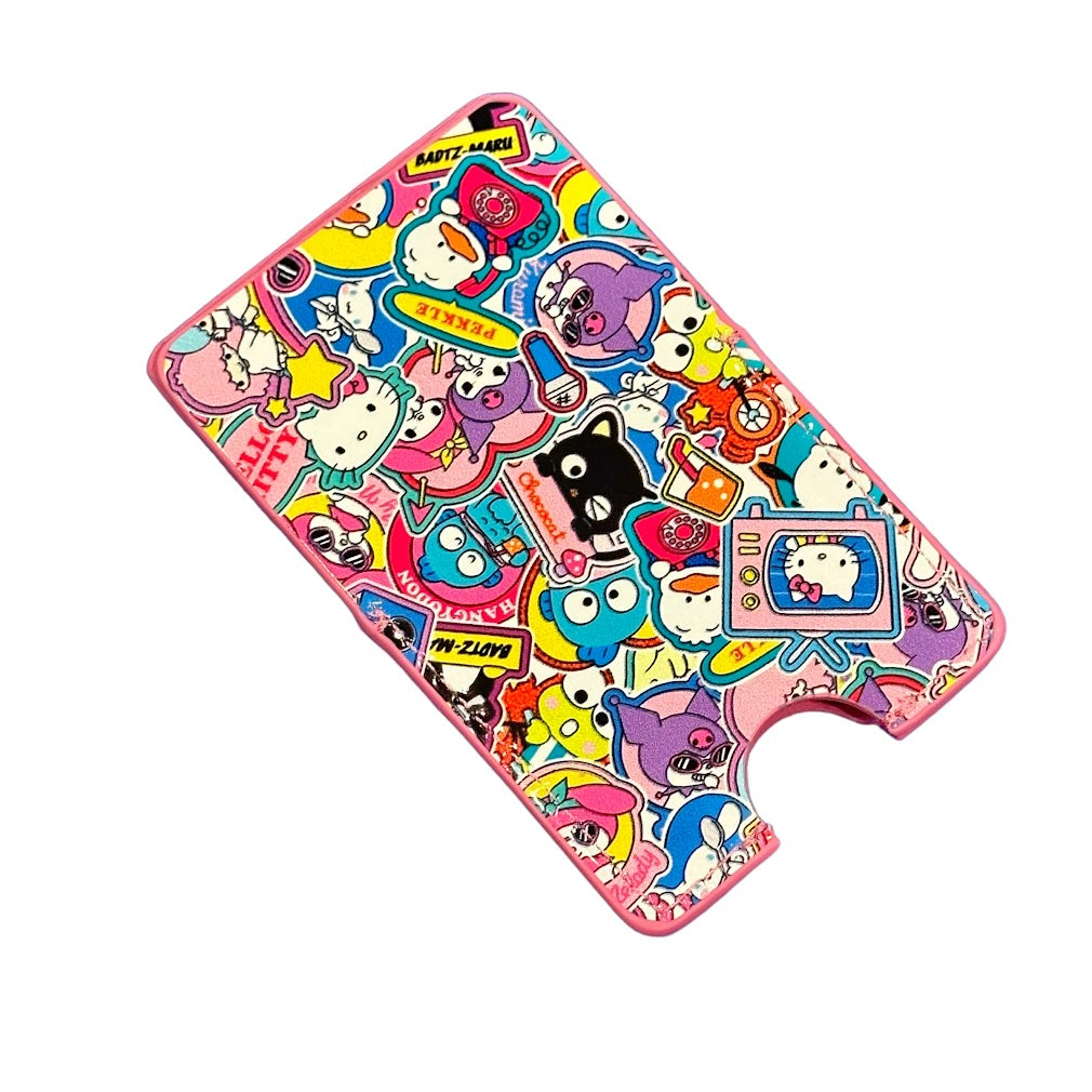 Sonix x Hello Kitty & Friends "Stickers" Vegan Leather Magnetic Wallet